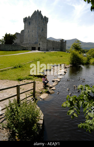 Ross Castle Killarney Ireland Stock Photo