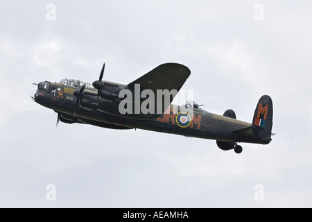 Avro Lancaster bomber RAF WW2 bomber Stock Photo