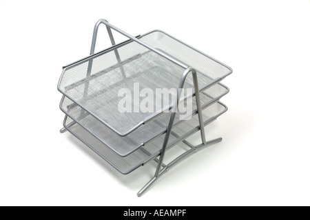 cut out of an office in and out tray Stock Photo: 24064310 - Alamy