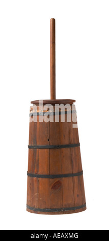 Antique Butter Churn Stock Photo