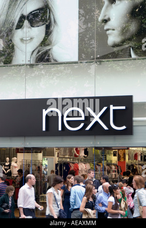 Next storefront on Oxford Street in central London. UK Stock Photo