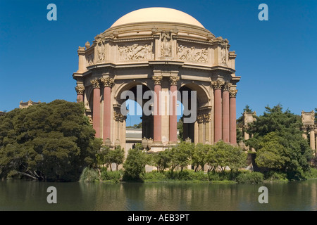 Rotunda at the Palace of Fine Arts in San Francisco Stock Photo