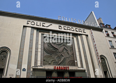 Les Folies Bergere, Paris, France Stock Photo
