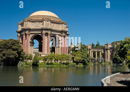 Rotunda at the San Francisco Palace of Fine Arts Stock Photo