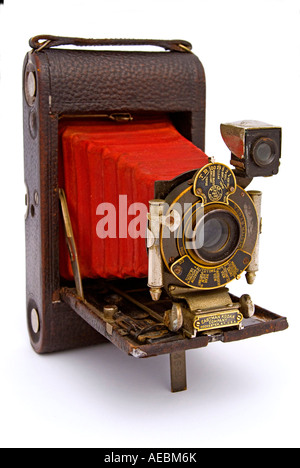 A Number 3 model folding pocket Kodak camera circa 1902 Stock Photo