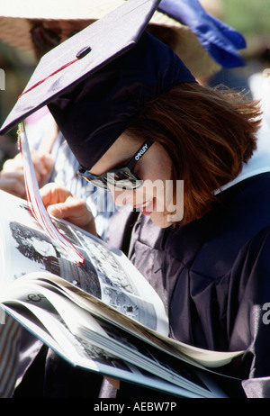 Graduation Williams College New London CT Stock Photo