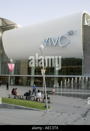 VIVO City Shopping Centre in Singapore,design by architekt Toyo Ito  of Japan. Stock Photo