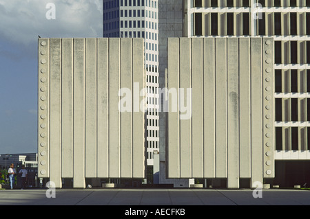 Kennedy Memorial, West End Historic District, Dallas, Texas, USA Stock Photo