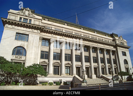 Dallas City Hall (1914), Beaux Arts detailing, Dallas, Texas, USA Stock Photo