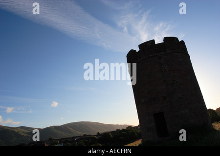 Auchinbaird Windmill between Sauchie and Fishcross, Clackmannanshire. Stock Photo