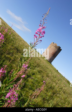 Auchinbaird Windmill between Sauchie and Fishcross, Clackmannanshire. Stock Photo