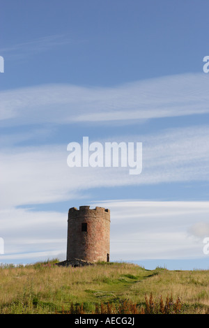 Auchinbaird Windmill between Sauchie and Fishcross, Clackmannanshire. Stock Photo