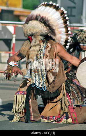 the big powwow Stock Photo