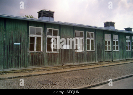 brothel barrack in concentration camp, Austria, Oberoesterreich, Mauthausen Stock Photo