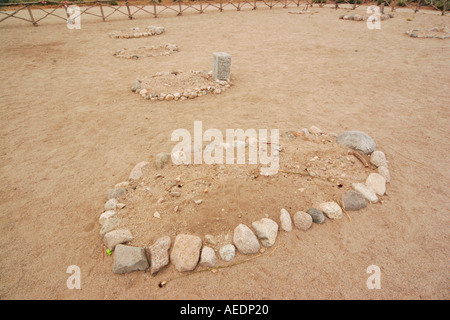 Manzanar wartime Internment Camp for US citizens of Japanese origin Stock Photo