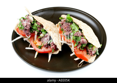 Bean Pitta Bread Stock Photo