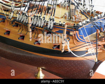 Agamemnon, 64 gun ship of 1794, Nelson's favourite ship of the line ...