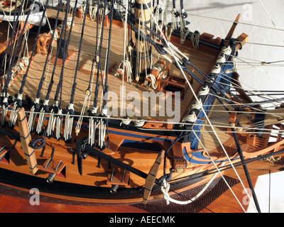 Agamemnon, 64 gun ship of 1794, Nelson's favourite ship of the line ...