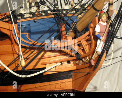 Agamemnon, 64 gun ship of 1794, Nelson's favourite ship of the line ...