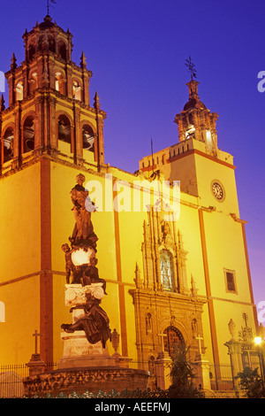 Basilica of Our Lady of Guanajuato Guanajuato Mexico Stock Photo