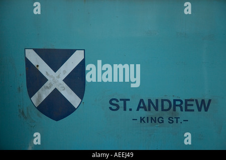 Sign over a subway entrance in Toronto Canada Stock Photo