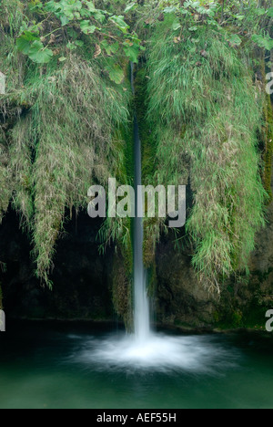 Waterfall, Plitvice Lakes, National Park, Croatia 2006 Stock Photo