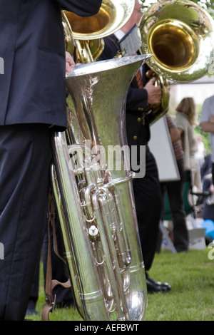 Saddleworth Whit Friday Band Contest Dobcross Saddleworth Stock Photo