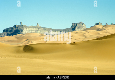 Tadrart Acacus desert Sahara Lybia Stock Photo