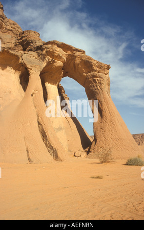 Sandstone and dunes, Jebel Acacus, LIbya, Mountains in Sahara Desert ...