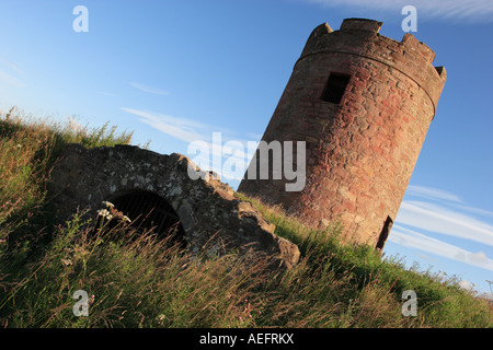 Auchinbaird Windmill between Sauchie and Fishcross, Clackmannanshire. Stock Photo