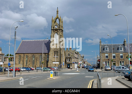 Buckie Town Centre Moray Grampian Region Scotland Stock Photo