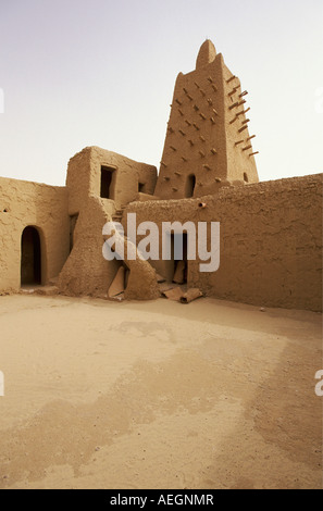Mali Timbuktu Djingareiber Mosque 14th century Oldest mosque in Mali Stock Photo