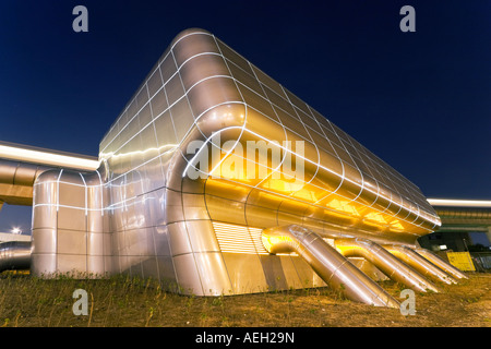 285 BOOSTER STATION ZUID AMSTERDAM winner of the Dutch steel award 2006 Stock Photo