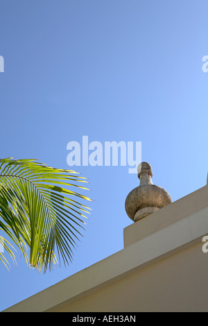 roof top facade sky Stock Photo