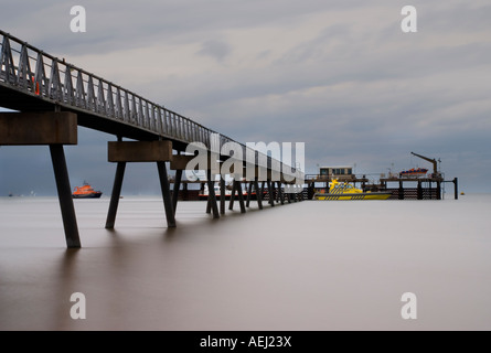 Lifeboat station at Spurn Point, Yorkshire, UK Stock Photo