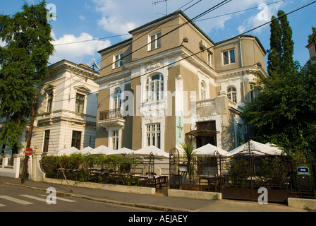 Restaurant Balthazar, Bucharest, Romania Stock Photo