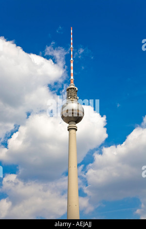 Television tower on the Alexander's place, Berlin, Germany Stock Photo