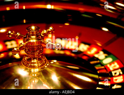 electronic roulette casino gaming house plaything pledge Stock Photo