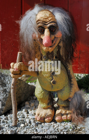 Troll figurine, Norway Stock Photo
