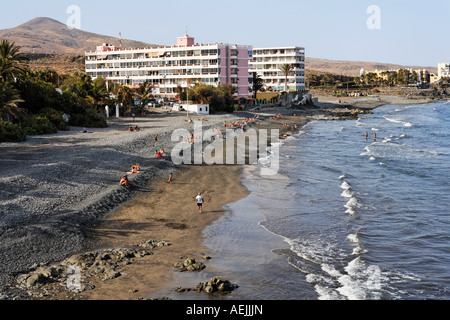 Playa del Aguila in Bahia Feliz, Gran Canaria, Spain Stock Photo