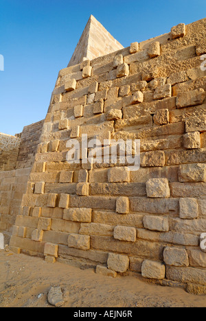 Exterior wall, antique dam of Marib, northern watergate, Yemen Stock Photo