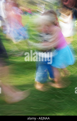 Children Dancing Stock Photo