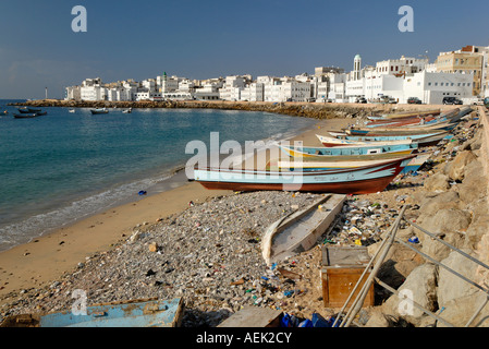 Harbor of Al Mukalla, Mukalla, Yemen Stock Photo