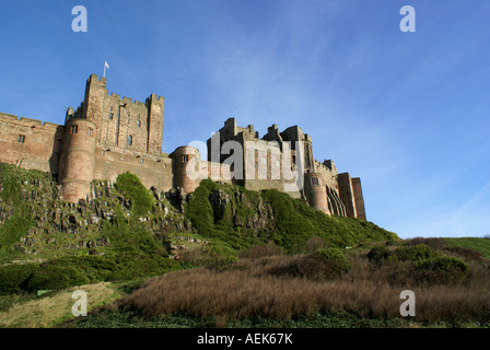 Bamburgh Castle Stock Photo