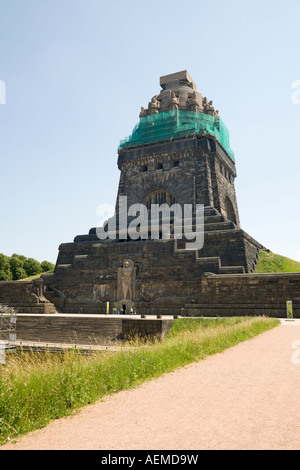 Volkerschlachtdenkmal Battle of Nations Monument Leipzig Saxony Germany Stock Photo