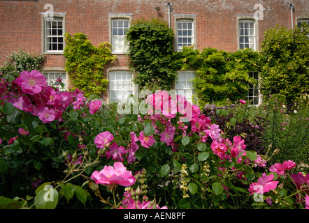 The rose garden at Godington Park in Ashford, Kent. Stock Photo