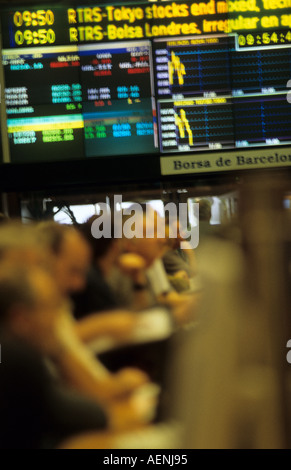 Barcelona stock exchange Stock Photo