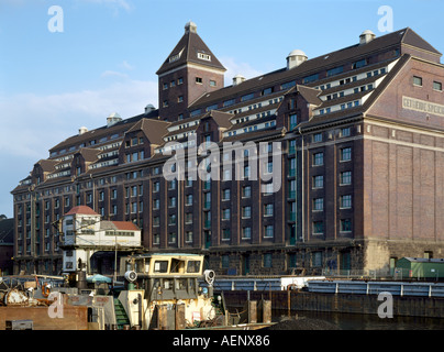 Berlin, Westhafen, Getreidespeicher Stock Photo