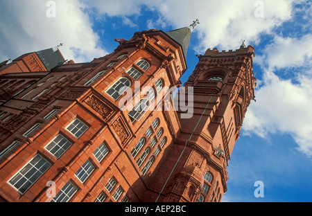 The restored Pierhead building now a visitors centre in Cardiff Bay South Glamorgan South Wales GB UK EU Europe Stock Photo