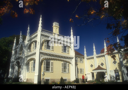 The Wedding Cake House. Stock Photo